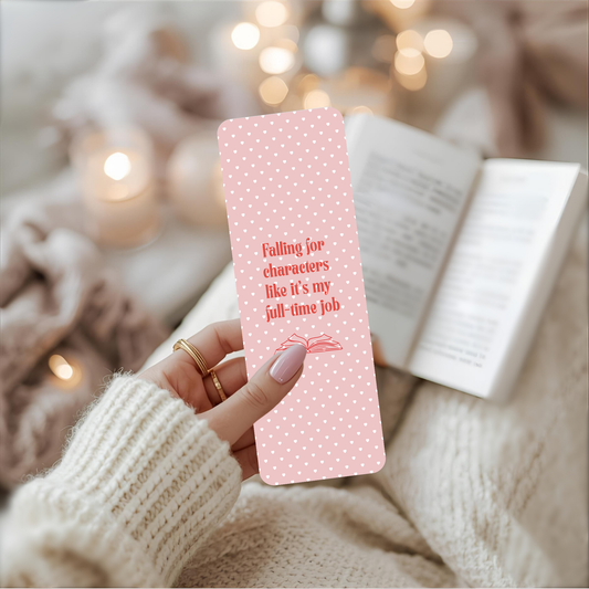 Falling for characters - bokmerke
