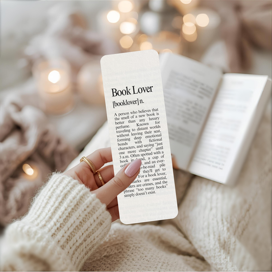 "Book-lover" - bokmerke